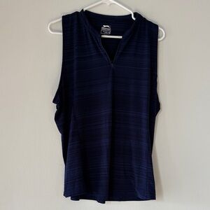 Slazenger Navy Sleeveless Golf Top